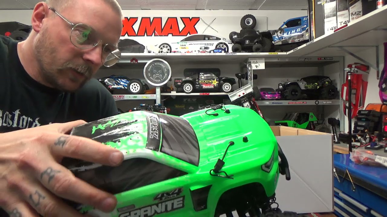 LE ARRMA GRANITE POUR SOUFFIAN et message pour nos amis à roulettes ;)
