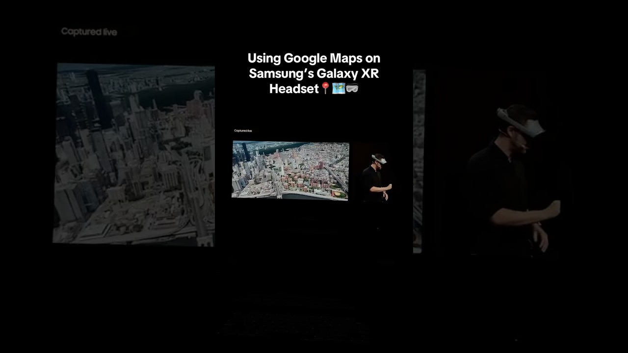 Google Карты на Samsung Galaxy XR