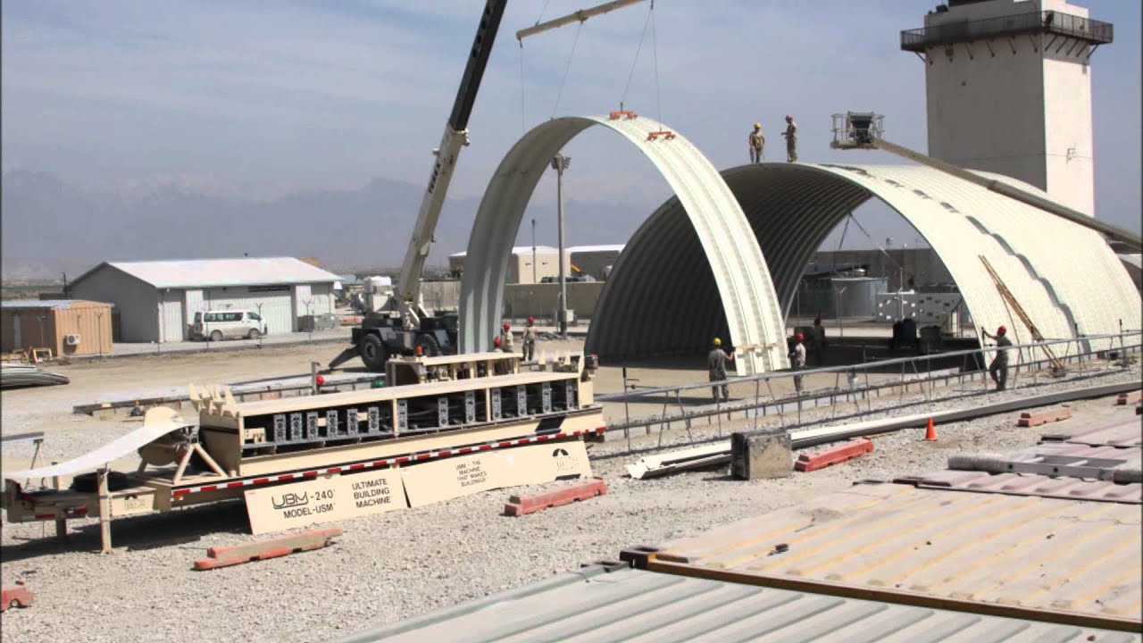 455 ECS K-SPAN construction Jan-Mar 2011