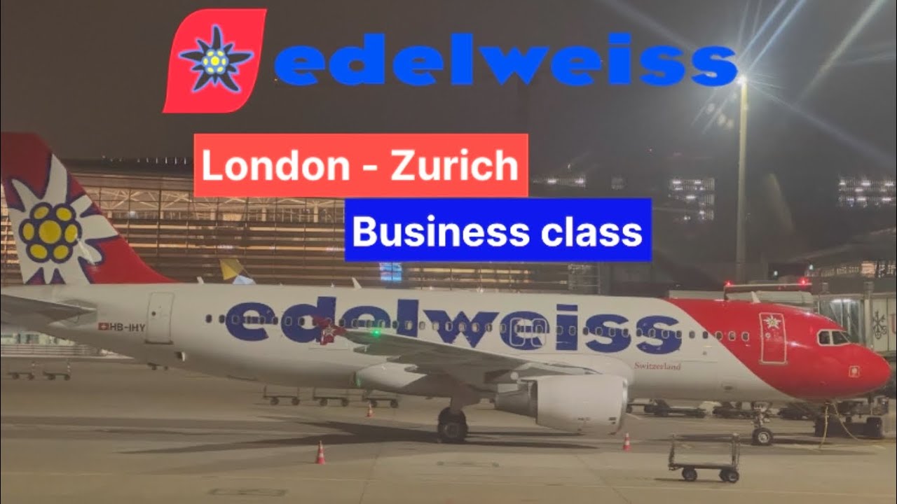 Trip Report: Edelweiss(For Swiss) - A320 - Business class - London Gatwick to Zurich.