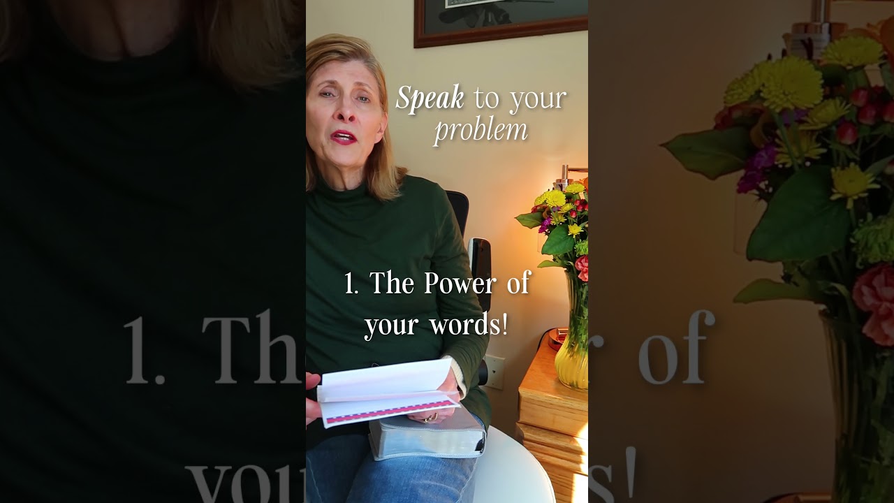 Speak To Your Problem! (Mark 11:23)  Biblical Wisdom For Today's World