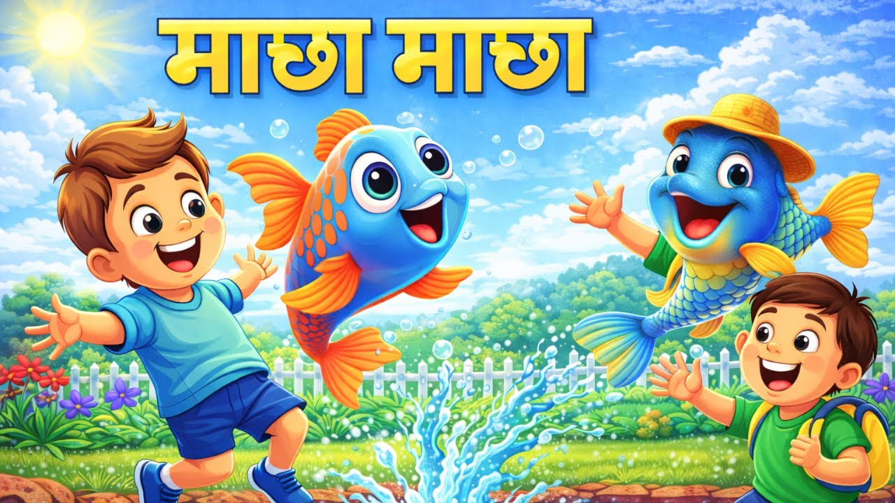 MACHHA MACHHA || NEPALI RHYMES || BISHESH ROKA || HAMRO BABU NANI ||