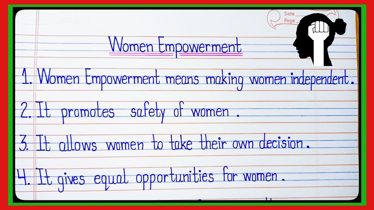 10 Lines Essay On Women Empowerment In English/Essay Writing On Women Empowerment/Women Empowerment