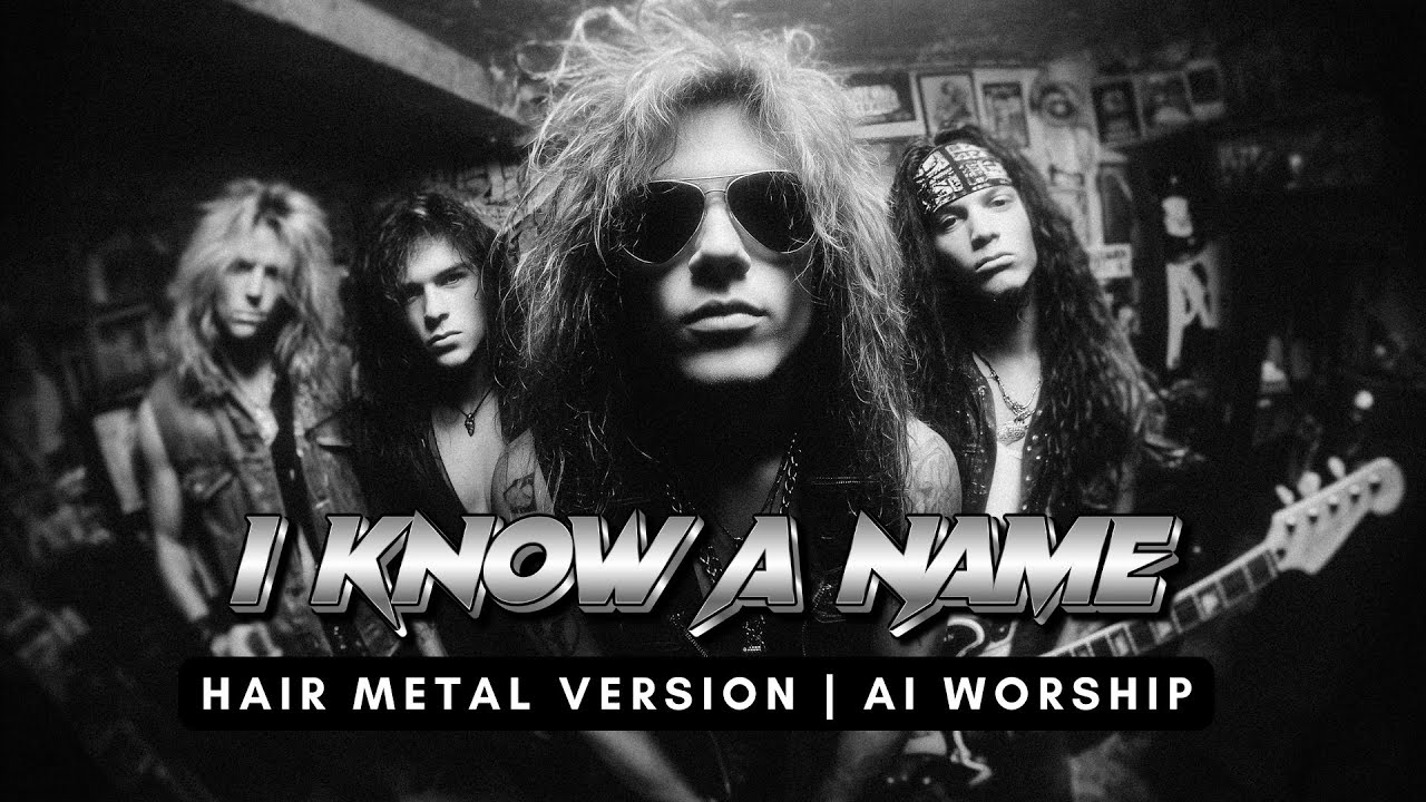 I Know A Name &ndash; 90&rsquo;s Hair Metal Version (AI Worship)