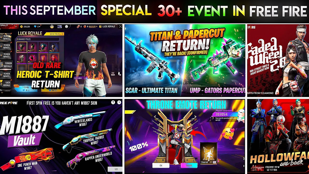 Upcoming Events in Free Fire 🤯🥳| Next July Event | Free Fire New Event | Ff New Event | New Event Ff