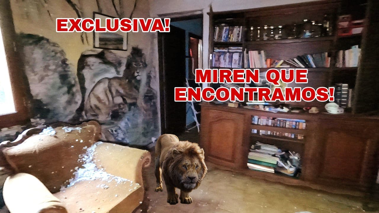 EXCLUSIVA, las CASAS ABANDONADAS del AMANTE de ANIMALES! QUE OCURRIO? URBEX WOMAN