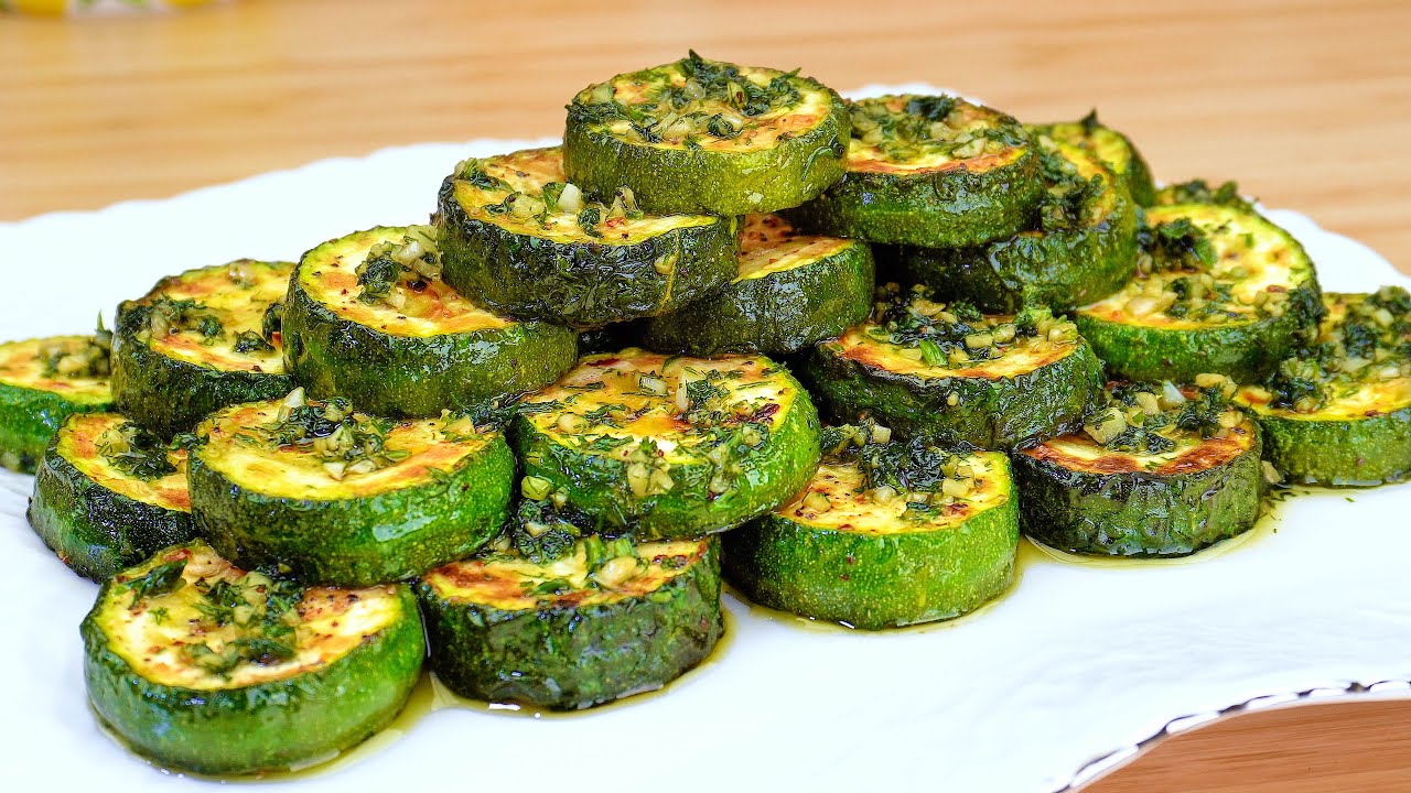 Таких вкусных кабачков я еще никогда не ела❗️ Испанские чесночные кабачки свежие рецепты