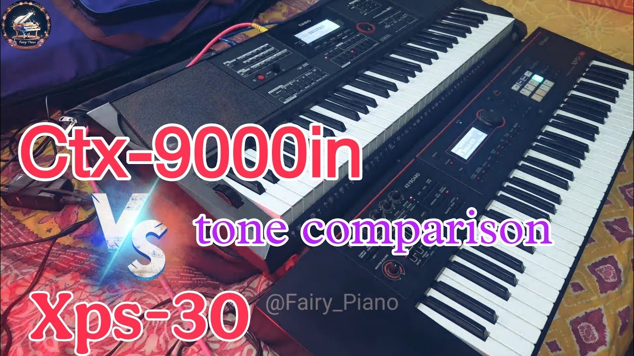 Xps-30 VS Cts-9000in Indian Tones Comparison #music #roland #keyboard #xps30 #ctx9000in