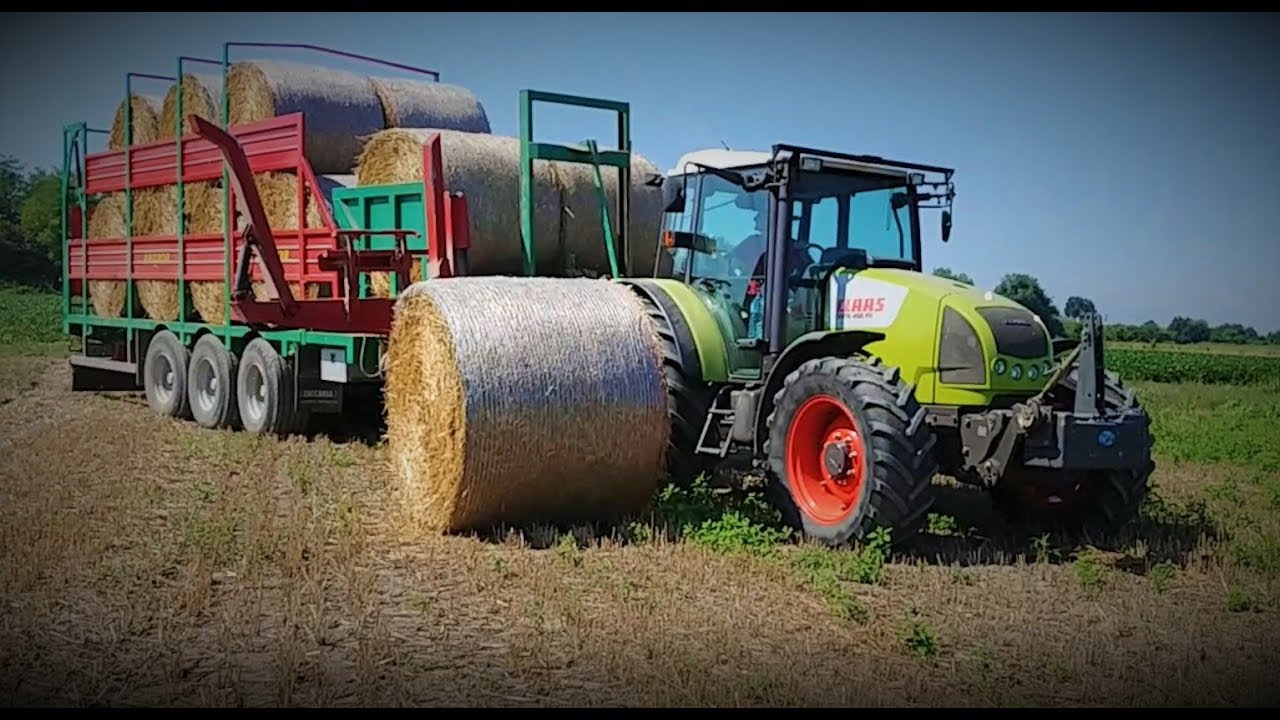 [GoPro]Raccolta paglia 2018|Autocaricante Zaccaria 20 balloni|Claas 456 RX