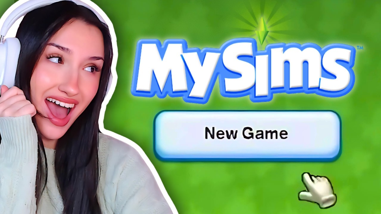 playing MY SIMS The BEST game in The Sims franchise