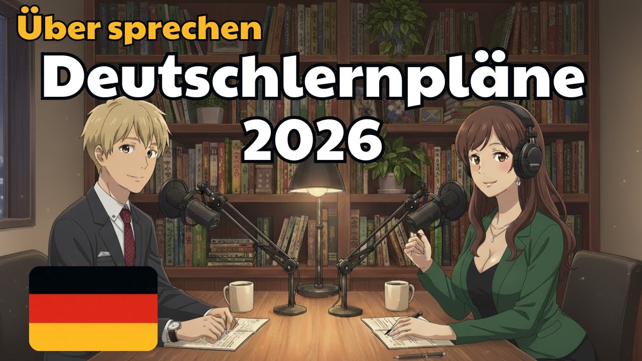 Über Deutschlernpläne 2026 sprechen | Deutsch Konversationspraxis | Enjoy German Practice