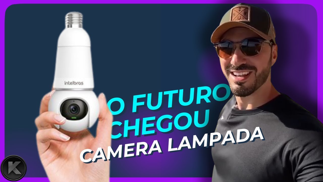 Conheça a Nova Câmera Lâmpada Intelbras — Design Inovador e Segurança Total!