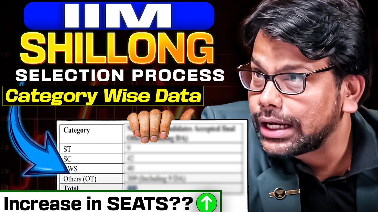 IIM SHILLONG Category-Wise Selection Criteria‼️ RTI Findings + Cutoff Data