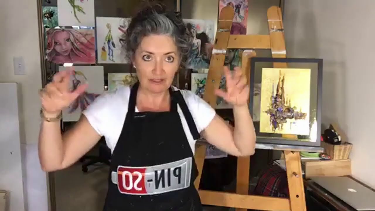 Coulage avec la peinture vitrail (troisième partie) par Josée Cloutier