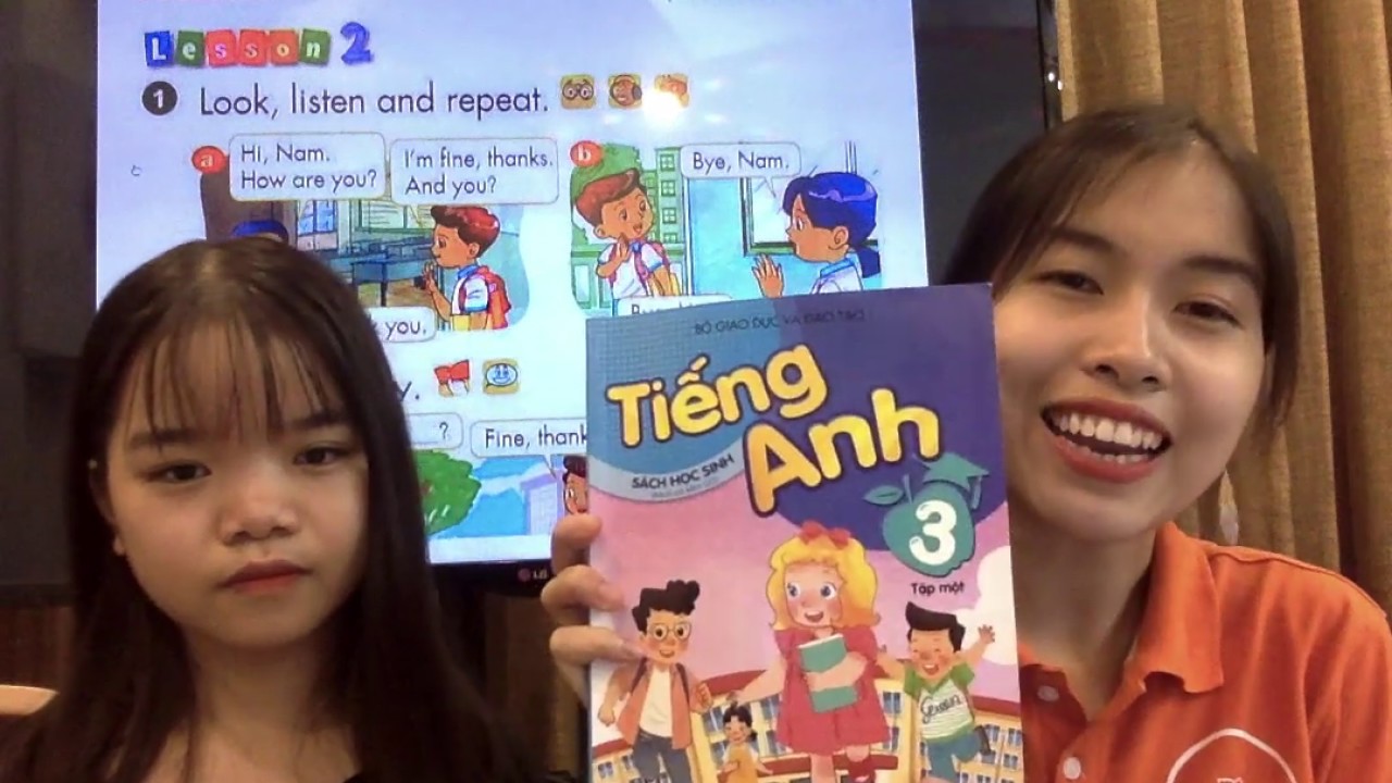 Học tiếng Anh lớp 3 - Unit 1. Hello - Lesson 2 - Thaki English