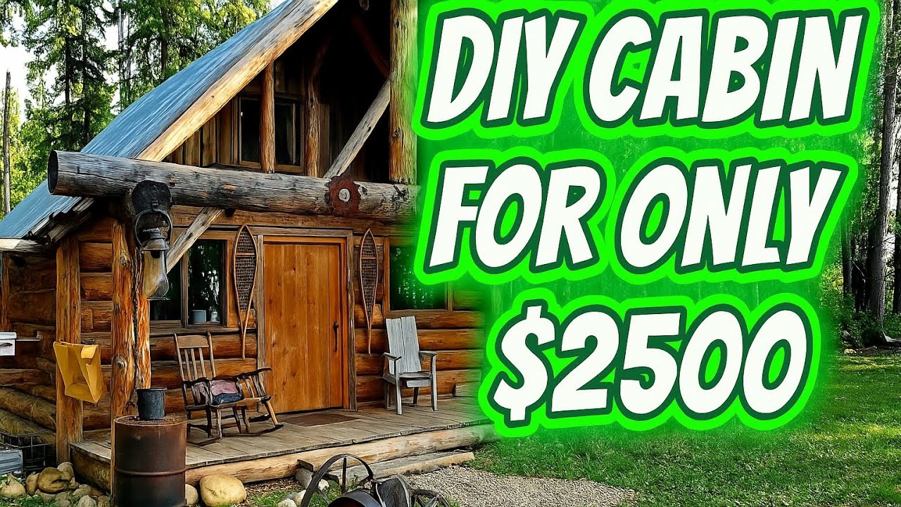 DIY cabin build for under $2500 / Explained 
