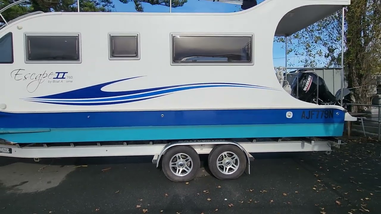 Boat a Home - External and Trailer - Video 1 of 2