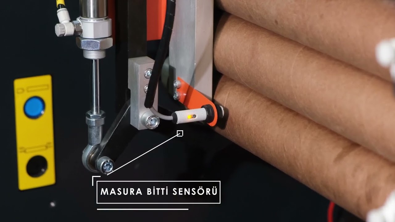STREÇ FİLM AKTARMA MAKİNESİ ( STRECH FILM REWINDER MACHINE ) NMT OTOMASYON
