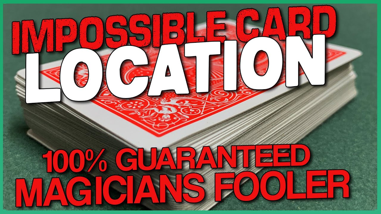 Card Locator Magic Trick - Magician Fooler - Easy to Learn Magic