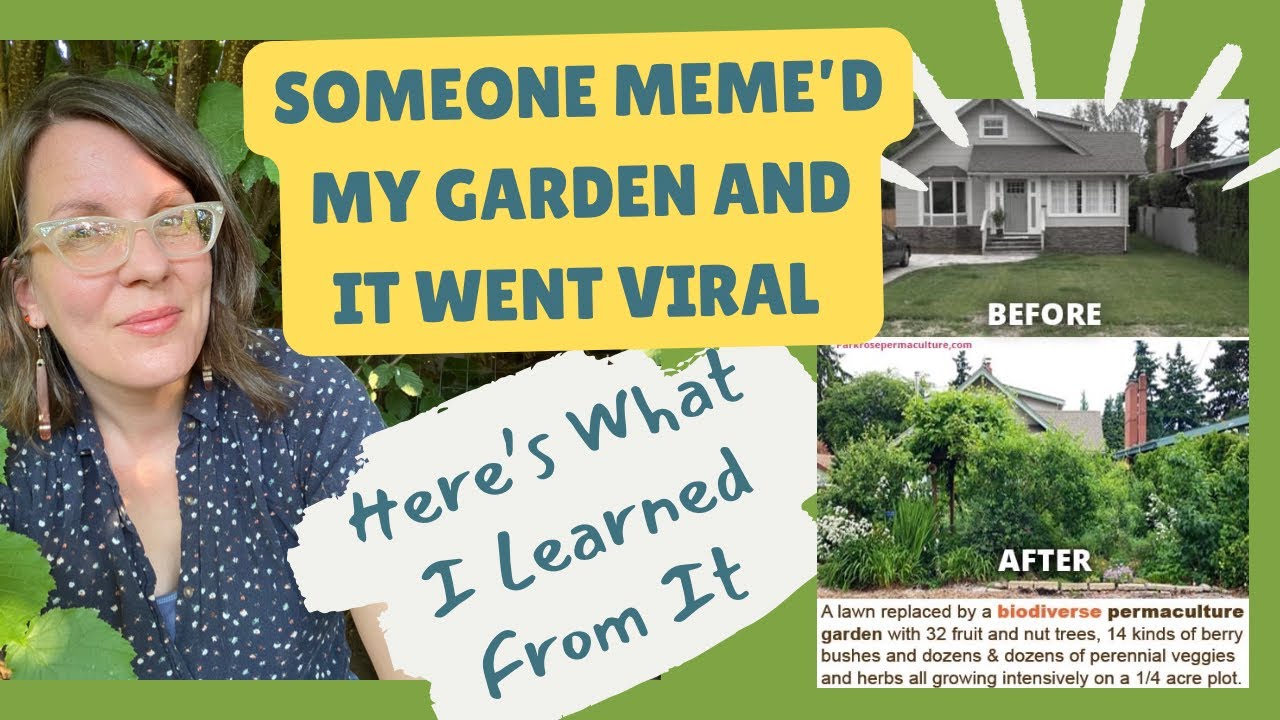 A Meme of My Garden Went Viral.  Here’s What I'm Learning, How It Felt