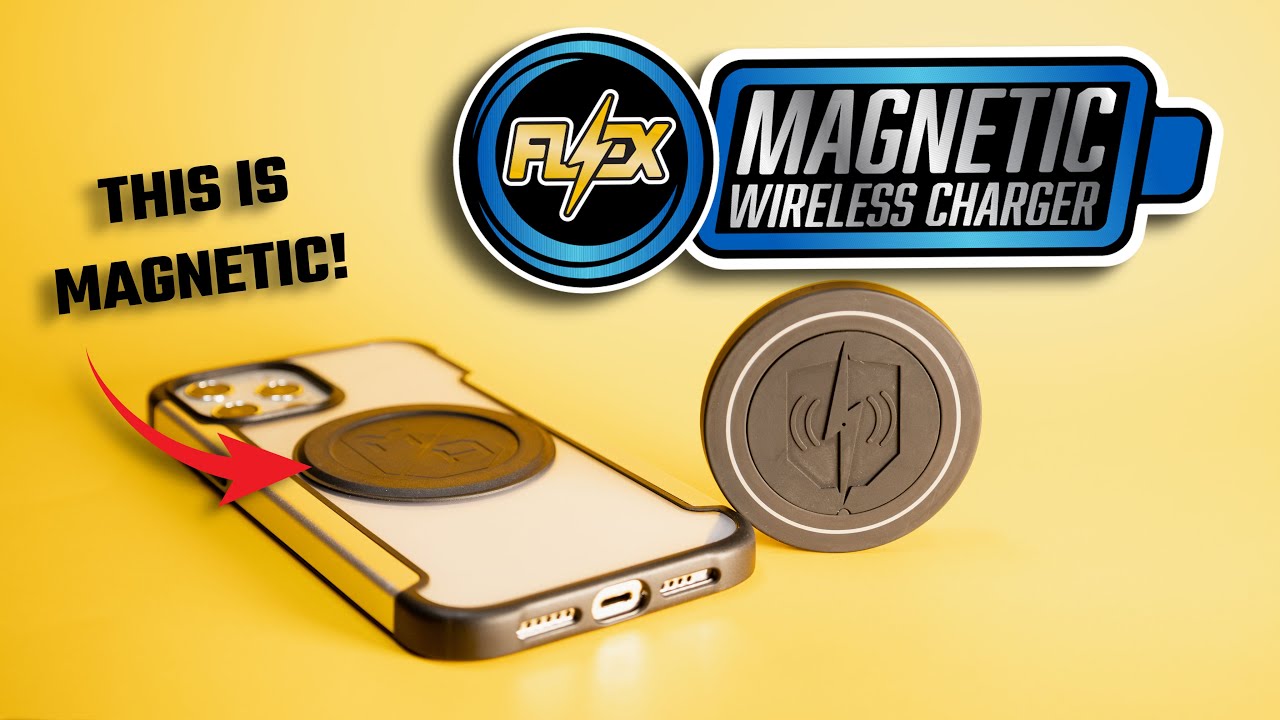 Wireless charging just got easier! | FLEX Magnetic Wireless Charger