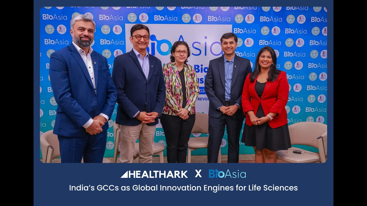 CNBC x Healthark at BioAsia 2026 | India’s GCC for Life Sciences