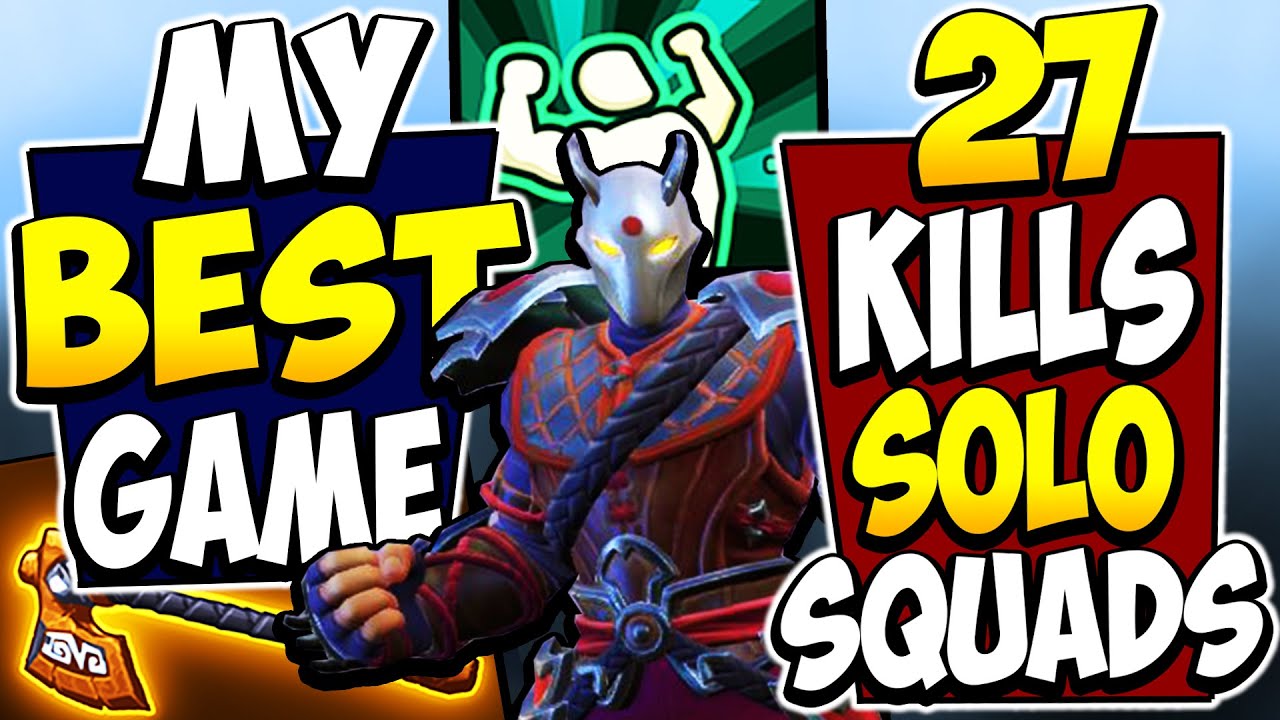Solo Squads - 27 Kills - 