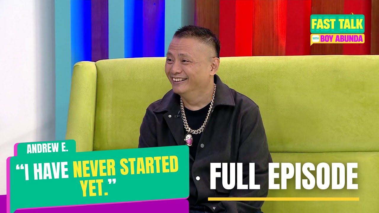 Fast Talk with Boy Abunda: Is Andrew E. the true KING of rap?! (Full Episode 470)
