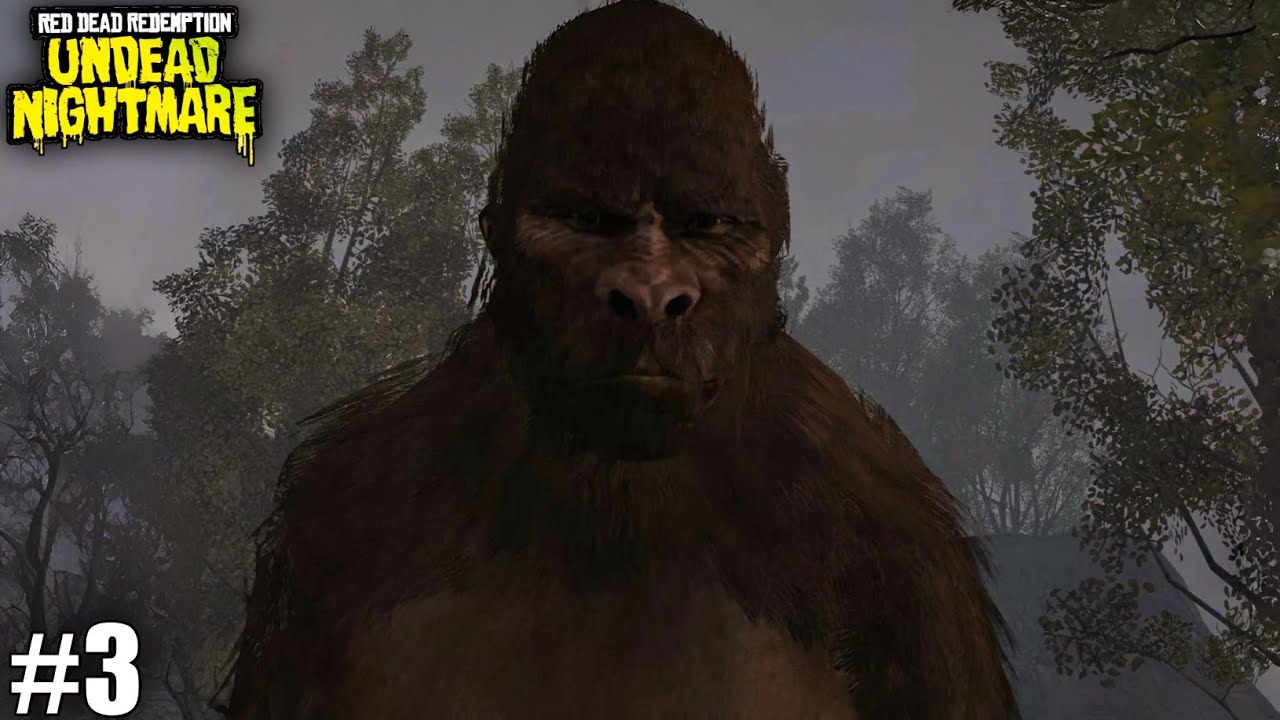 I Found BIG FOOT in (RDR) Undead Nightmare #3 