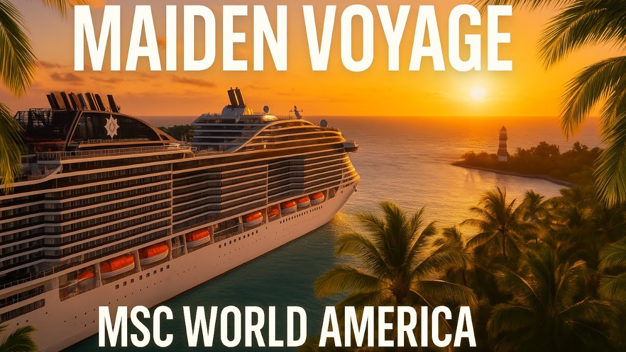 Maiden Voyage: MSC World America