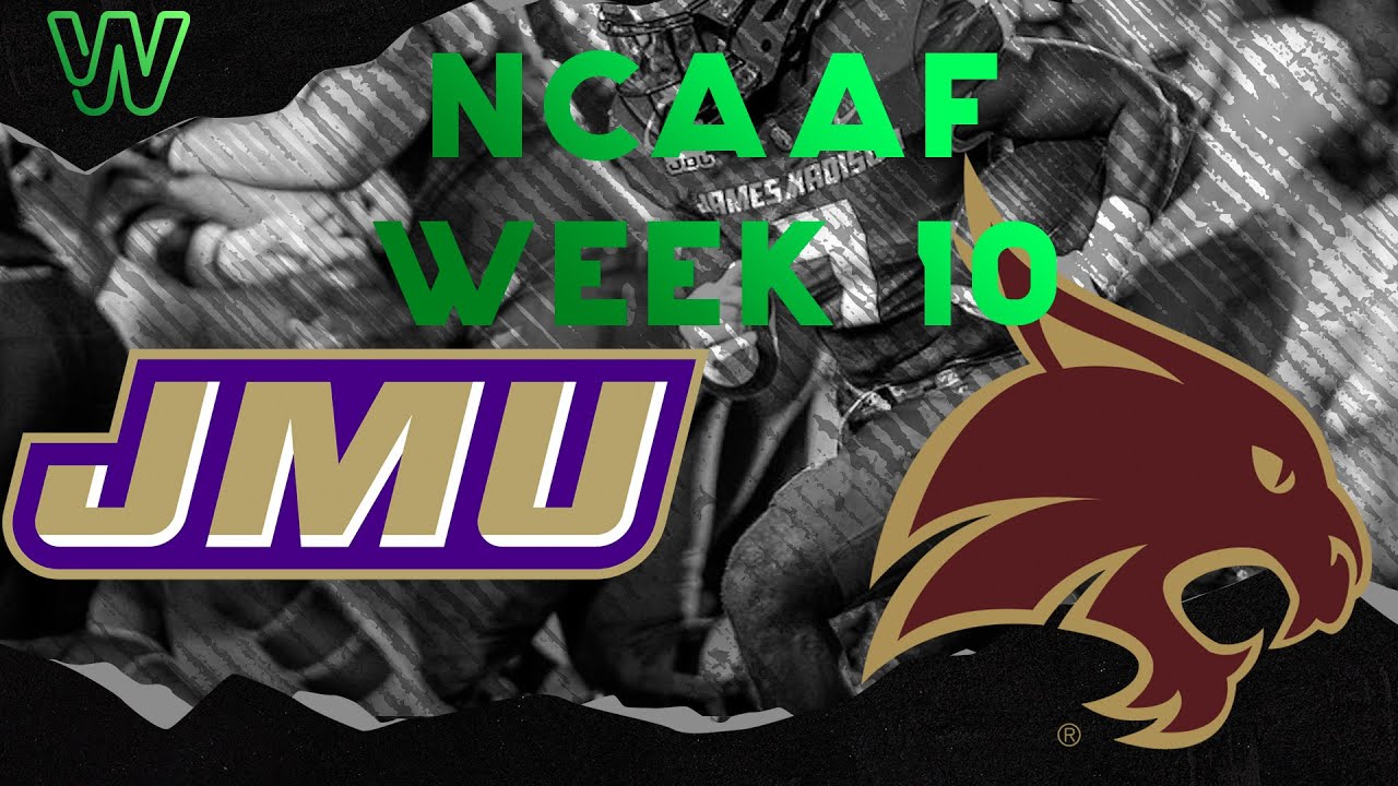 NCAAF Week 10 Picks | James Madison Dukes vs Texas State Bobcats 10/28 | 1st and Goal