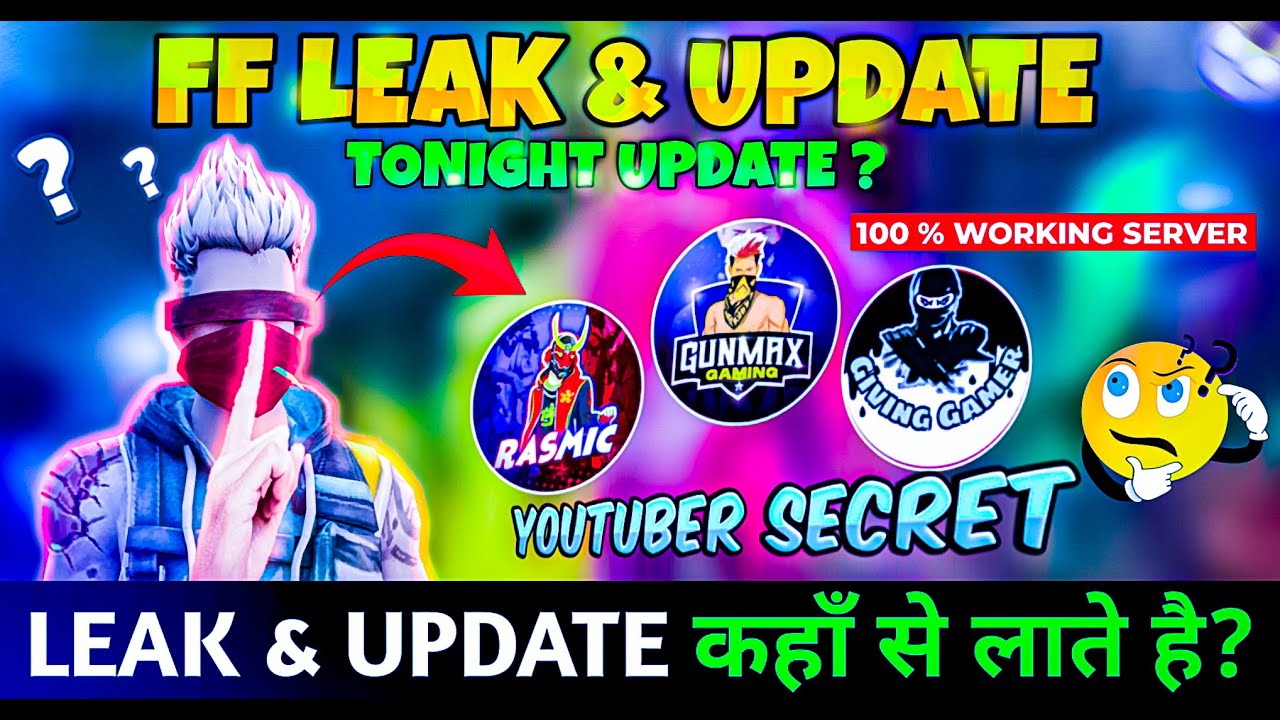 How To Get fast Leaks And UPDATE 🤔 How To Be Free Fire Youtuber🤫 | Free Fire Leaks And Update