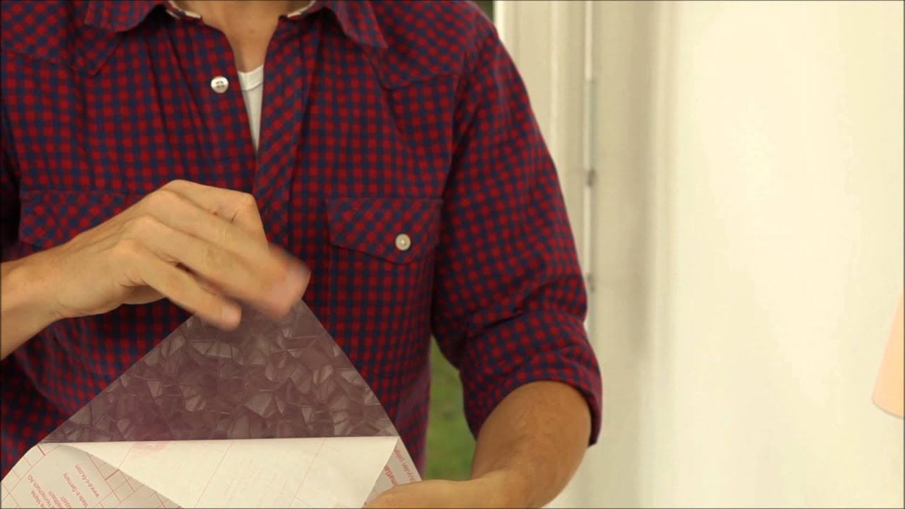 How to Install Self Adhesive Window Film