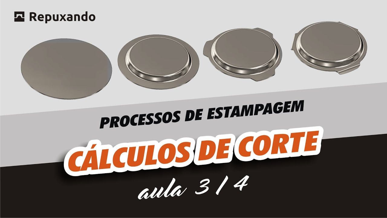 Aula 3/4 – Cálculos de Corte (Cisalhamento) - Processos de Estampagem | Repuxando