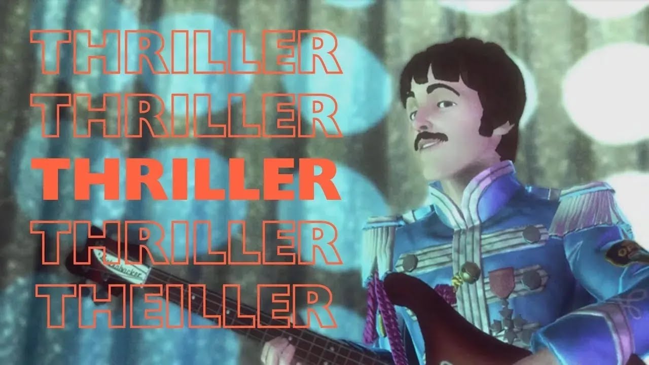 Thriller - Michael Jackson (Music Video) The Beatles Rock Band Custom Rarities