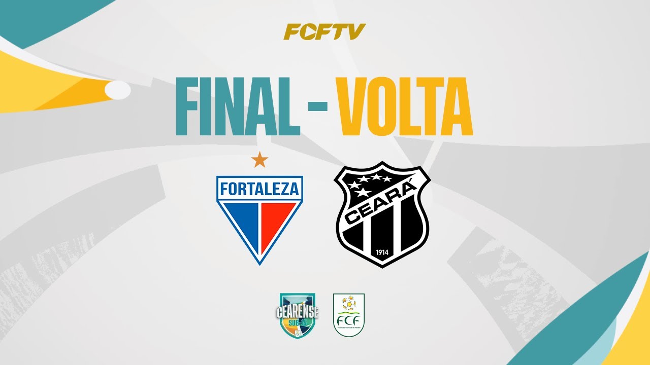 CEARENSE SUB 15 - 2025 | FINAL - VOLTA | FORTALEZA X CEARÁ | 30/11/2025 | AO VIVO COM IMAGENS
