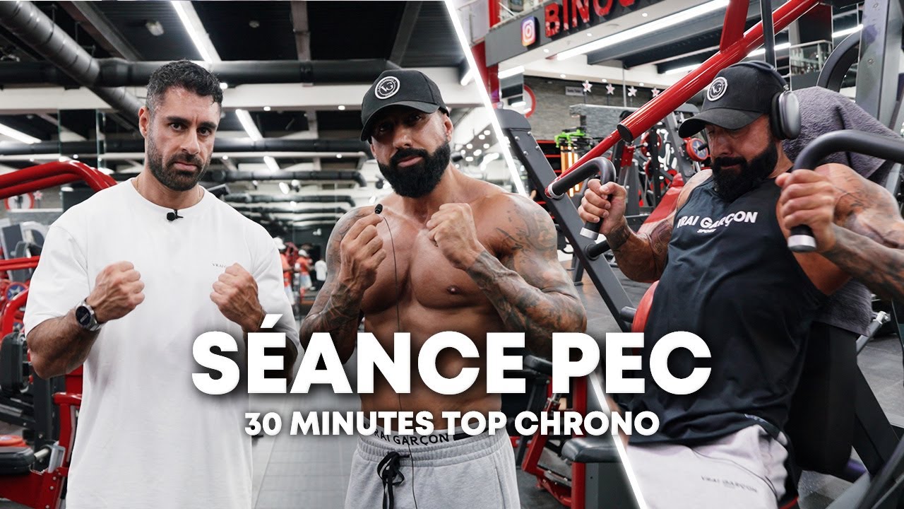 Comment exploser les pectoraux en 30 minutes avec  @achzod