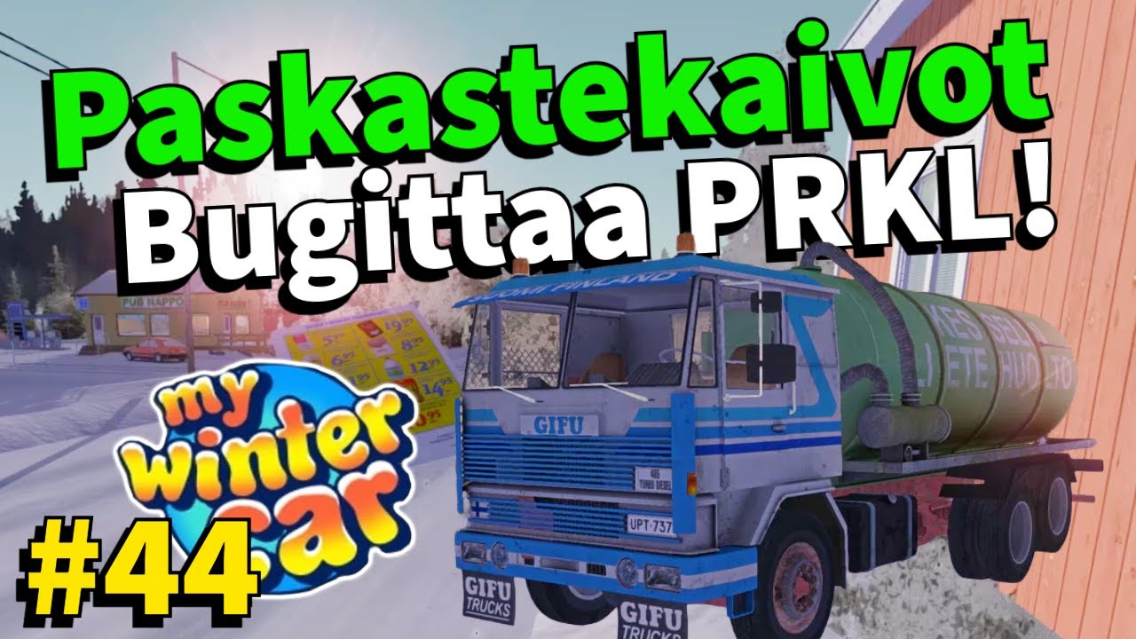 PASKASTEKAIVOT BUGITTAA & UUSIA PAKETTEJA! | #44 | My Winter Car