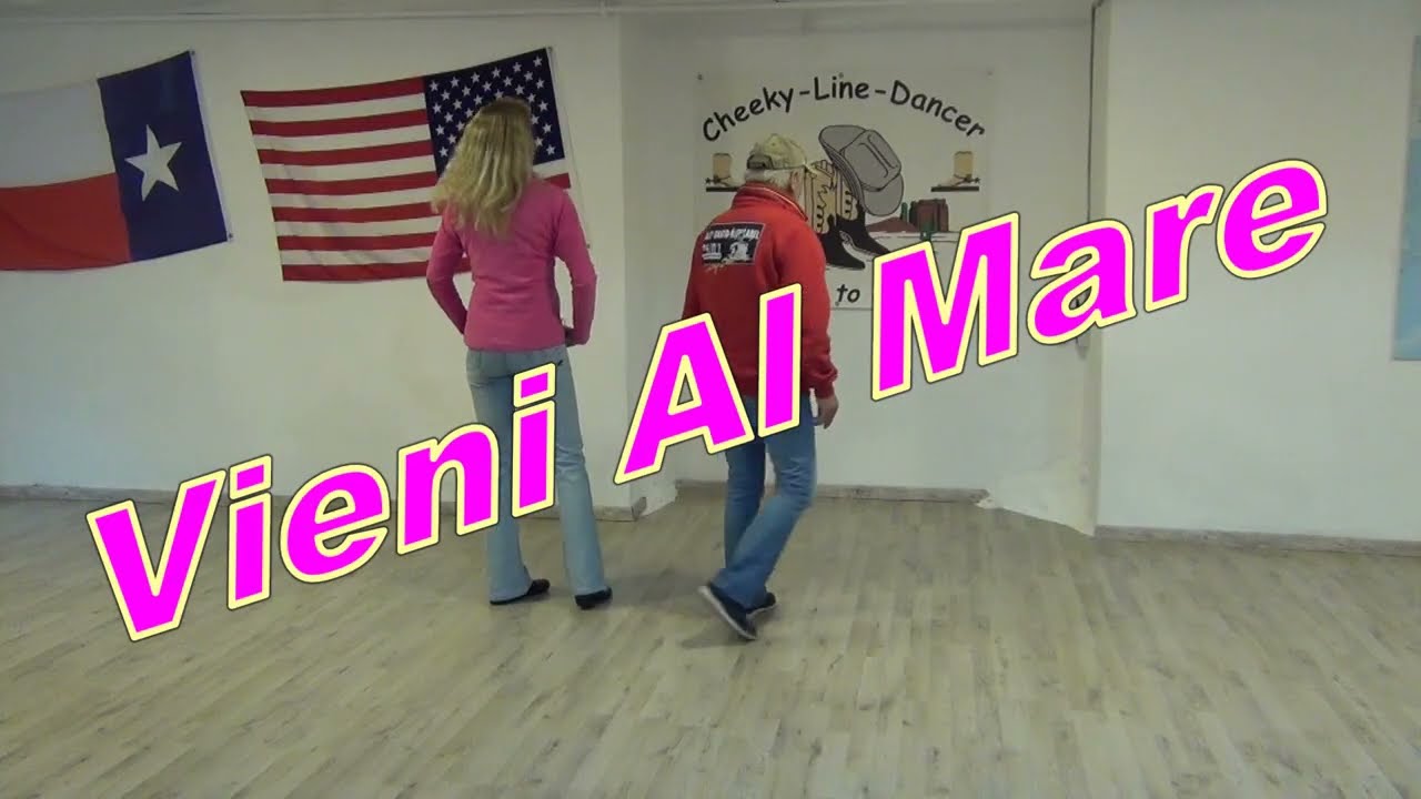 Vieni Al Mare Line Dance Demo & Teach