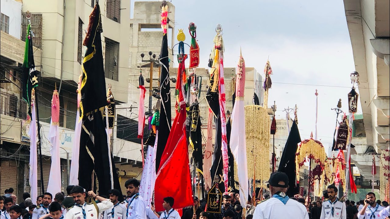 6 Muharram 2023 | Old Rizvia Soceity Juloos | karachi