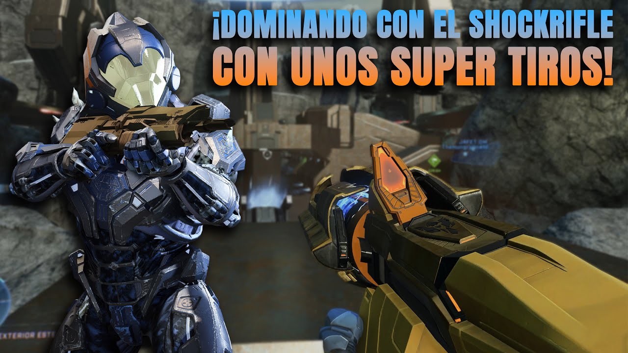 ¡Dominando con el shockrifle con unos super tiros! | HALO INFINITE