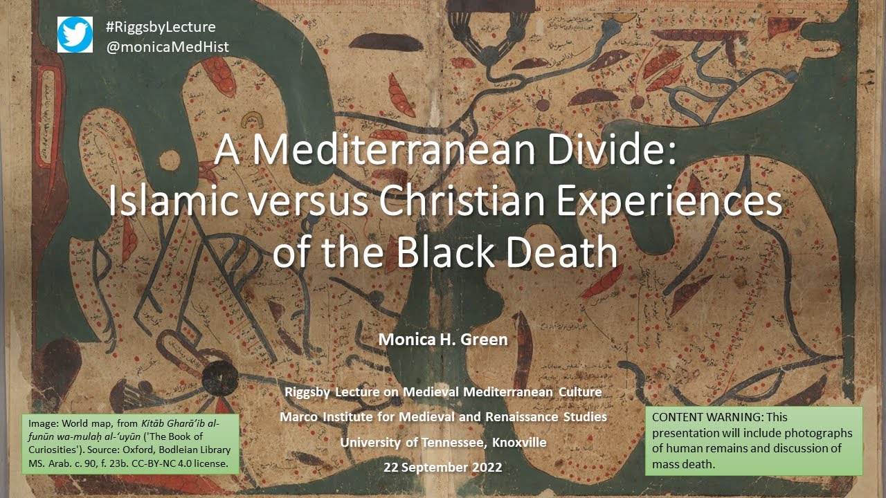 Riggsby Lecture 2022: Monica Green, 