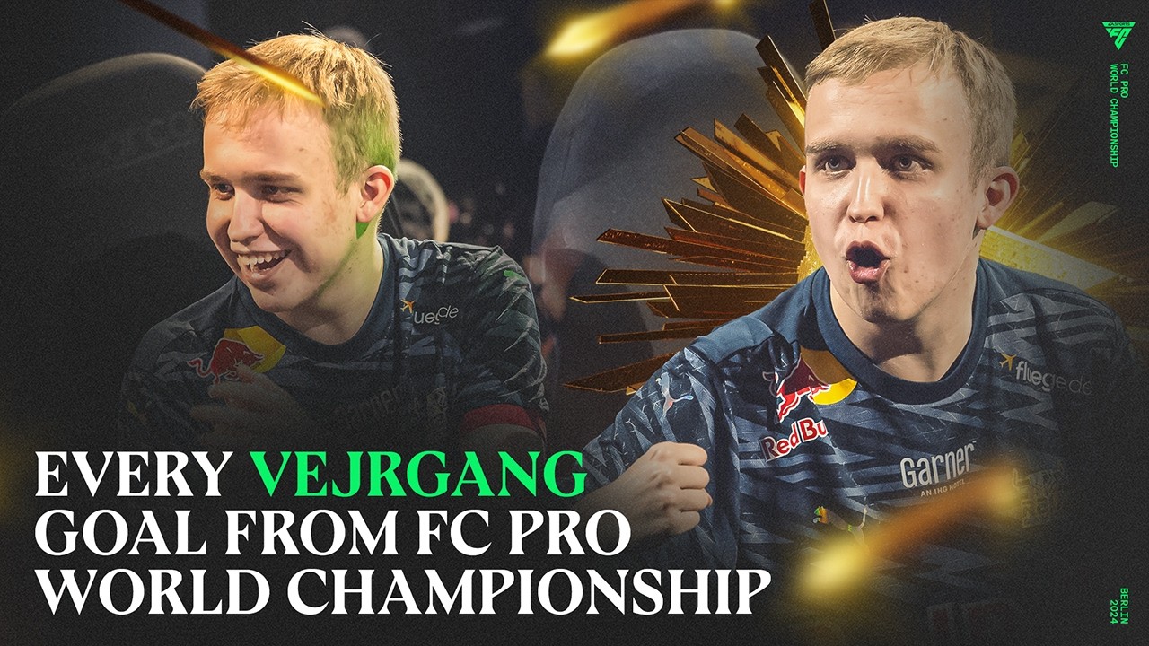 Every Anders Vejrgang goals from FC Pro World Championship 2024