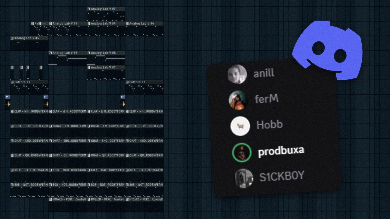 Produzir com amigos no Discord = Beats Infinitos