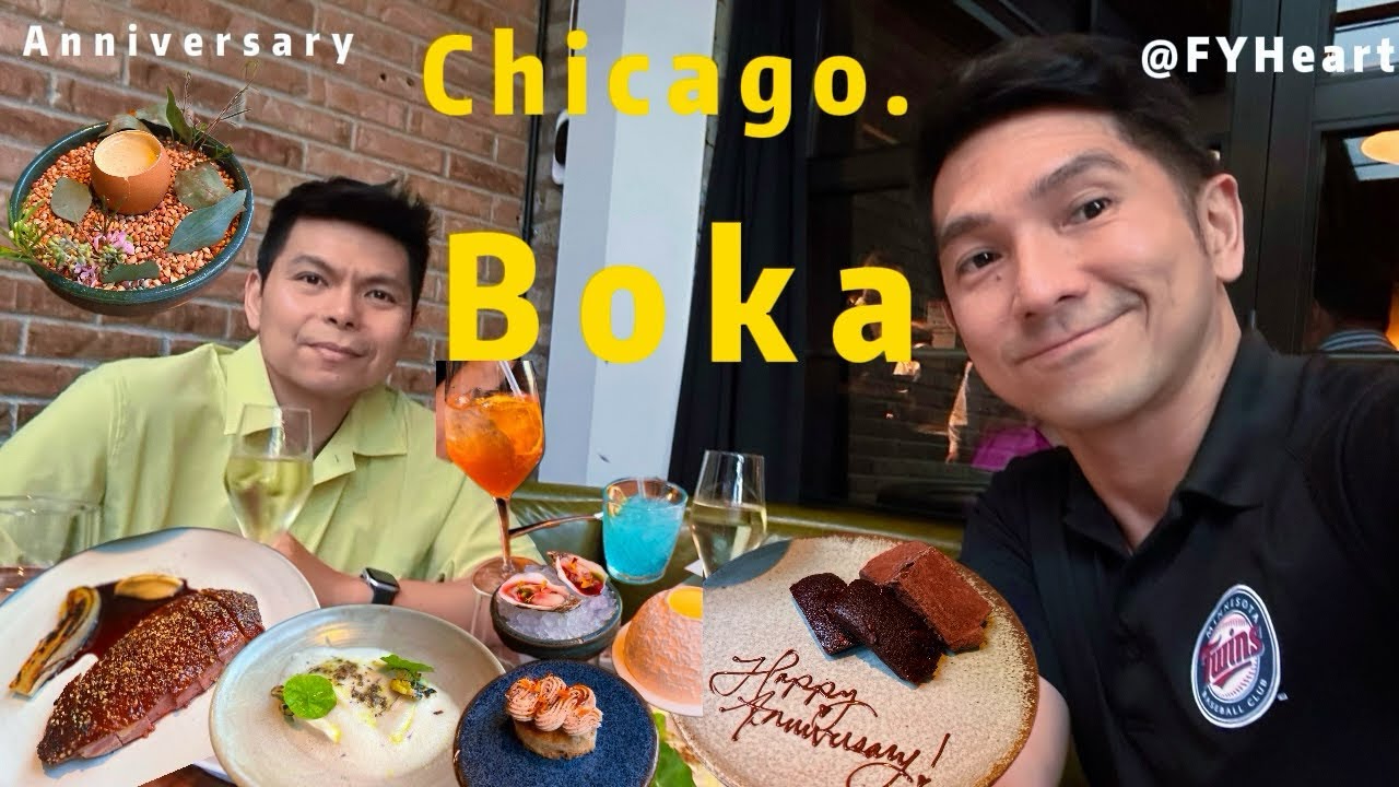 Spectacular Love-Filled Dinner at Boka in Chicago You Won't Forget