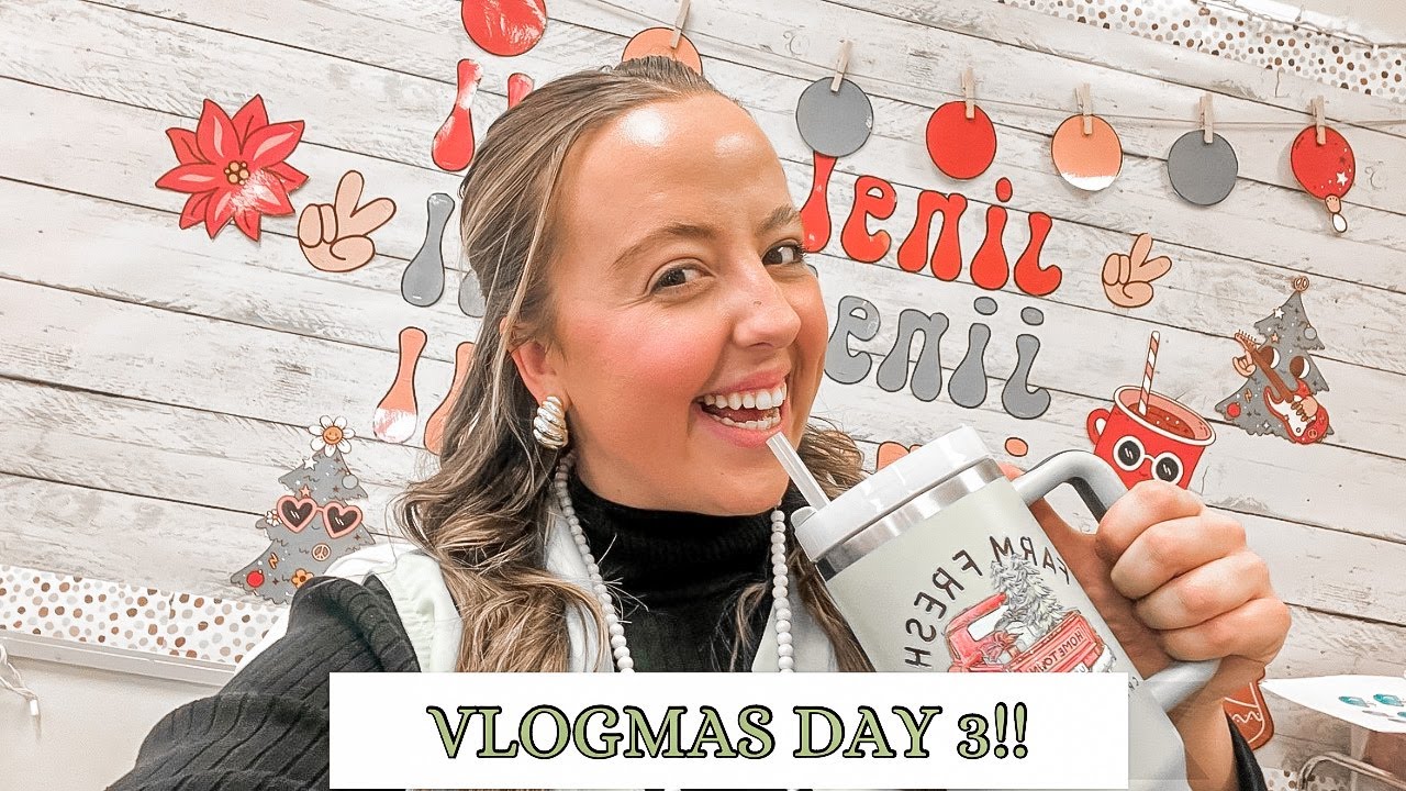 vlogmas day 3!! :)