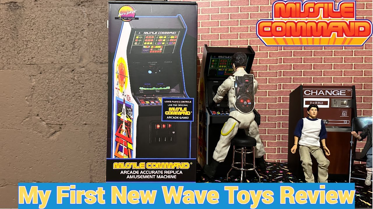 Missile Command Field Test Unboxing + Review  From New Wave Toys - My First 1/6 Scale Arcade!