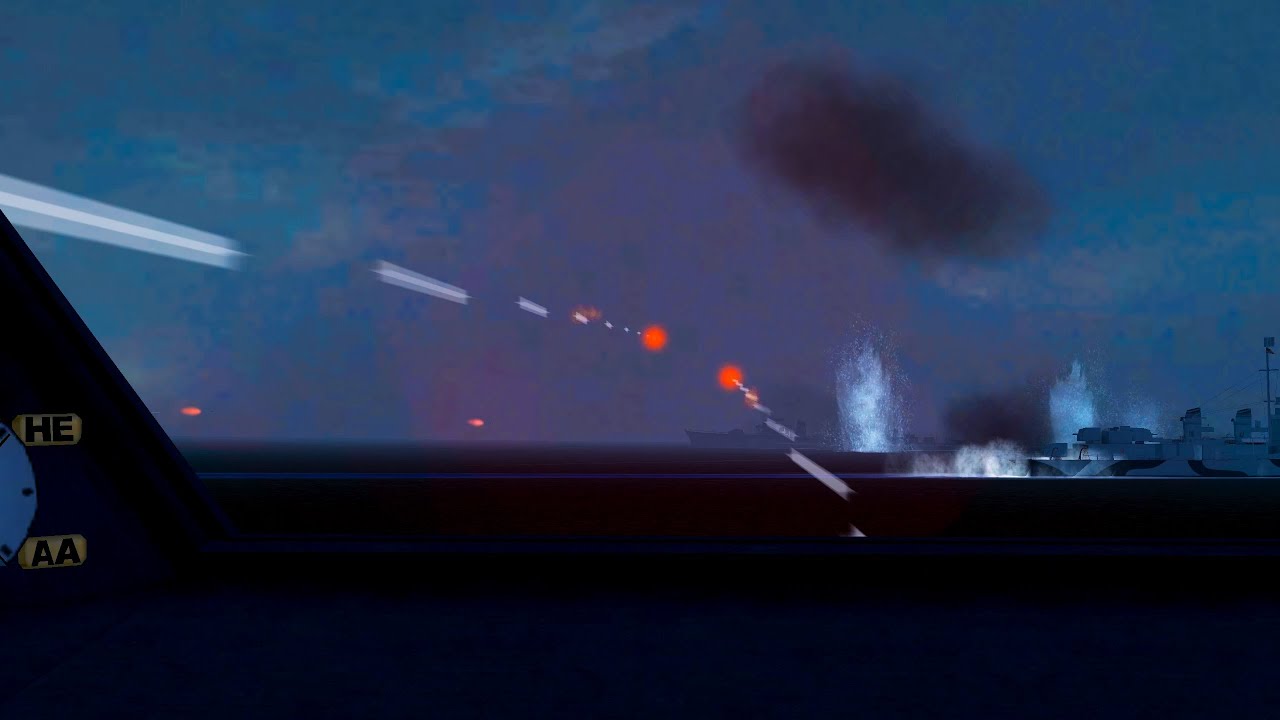 Battlefield 1942 FHSW - Naval Battle of Guadalcanal (No HUD)