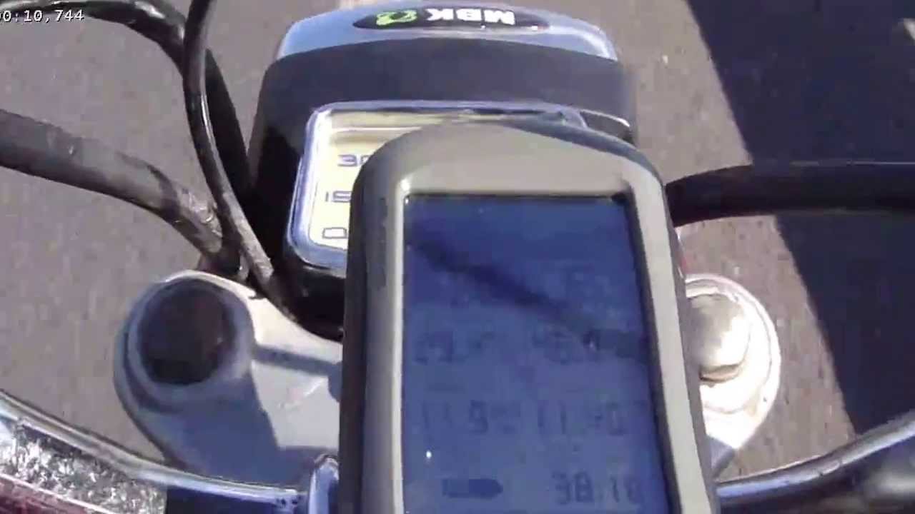 Vuelta a Coin en Mobylette   video