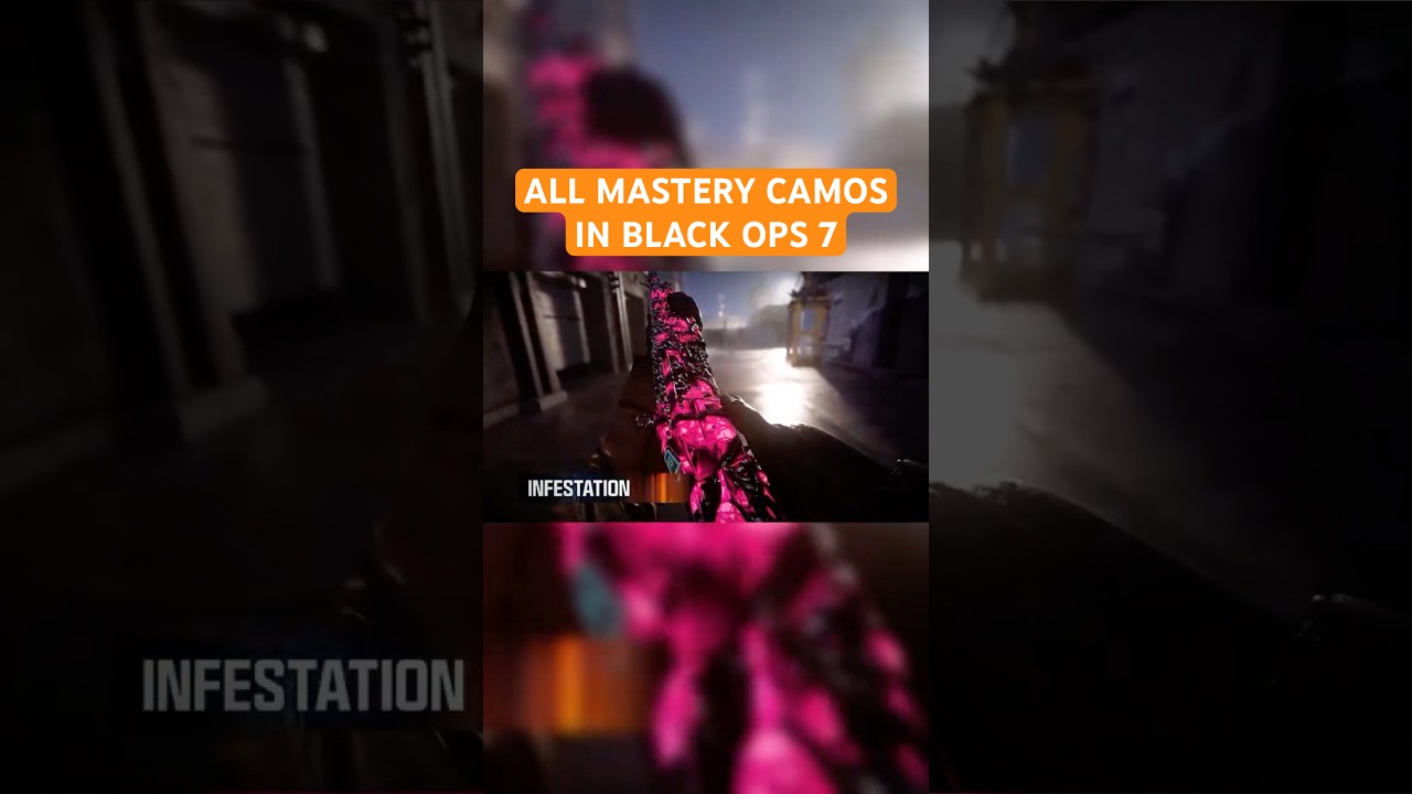 ALL OF THE MASTERY CAMOS in Black Ops 7